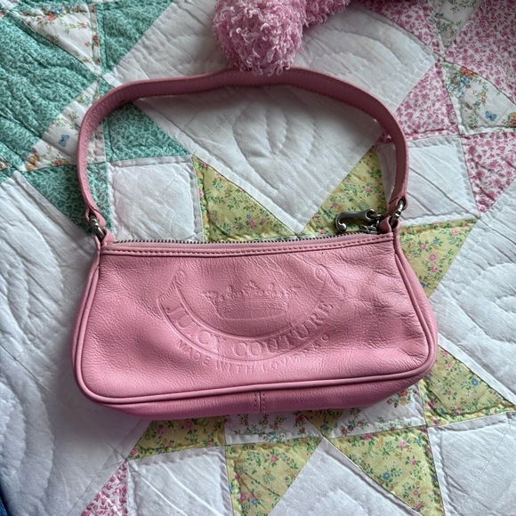 Juicy Couture Handbags - Vintage Juicy Couture Pink Mini Shoulder Bag